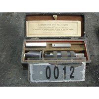 Ball hand hardness tester POLDI, in wooden box